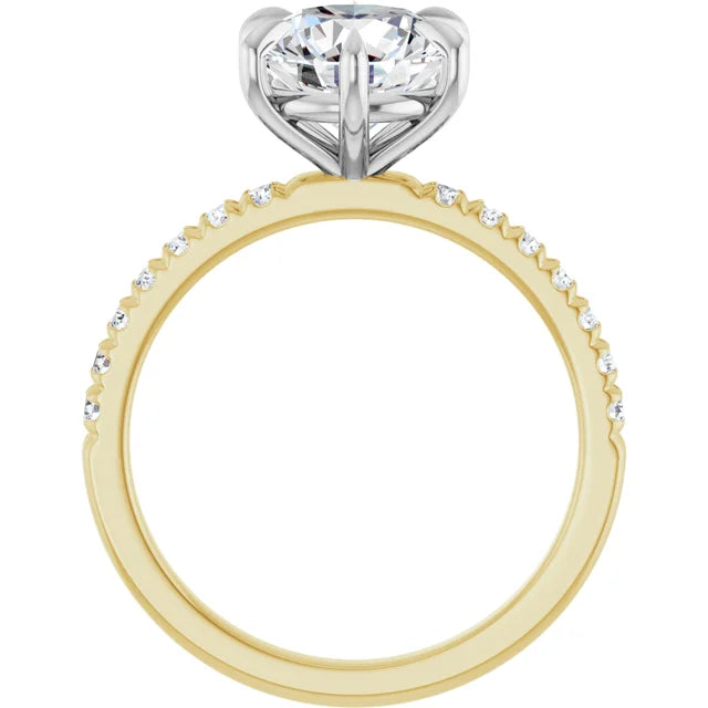 2.33ctw Round 6-Prong Solitaire Diamond Engagement Ring