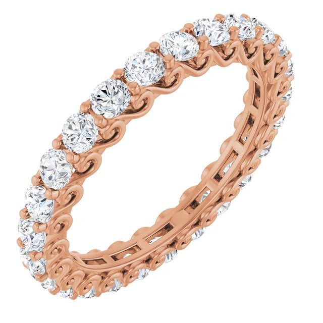 Diamond Eternity Band – 14K Gold