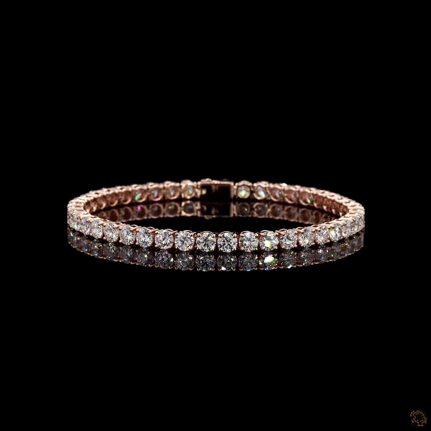 Lab Grown Tennis Bracelet