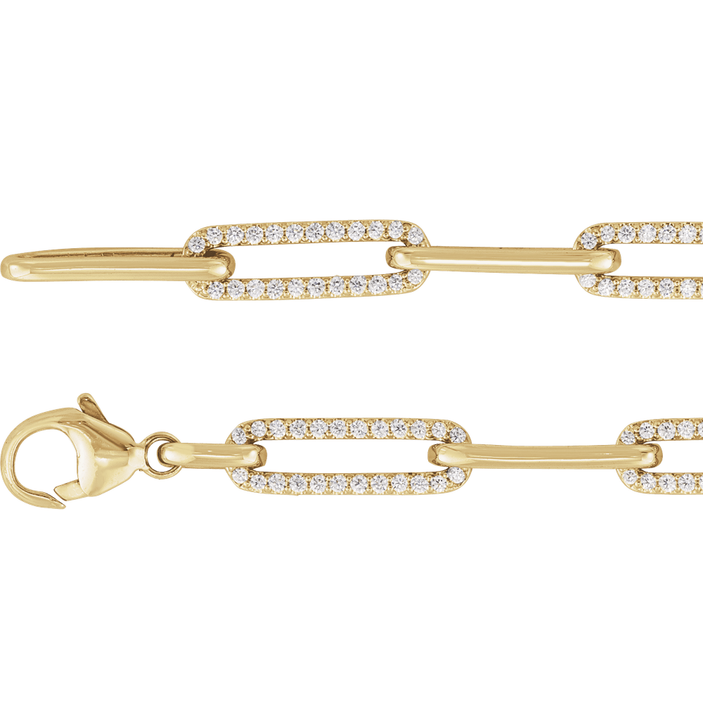 14K 1 CTW Lab-Grown Diamond Link