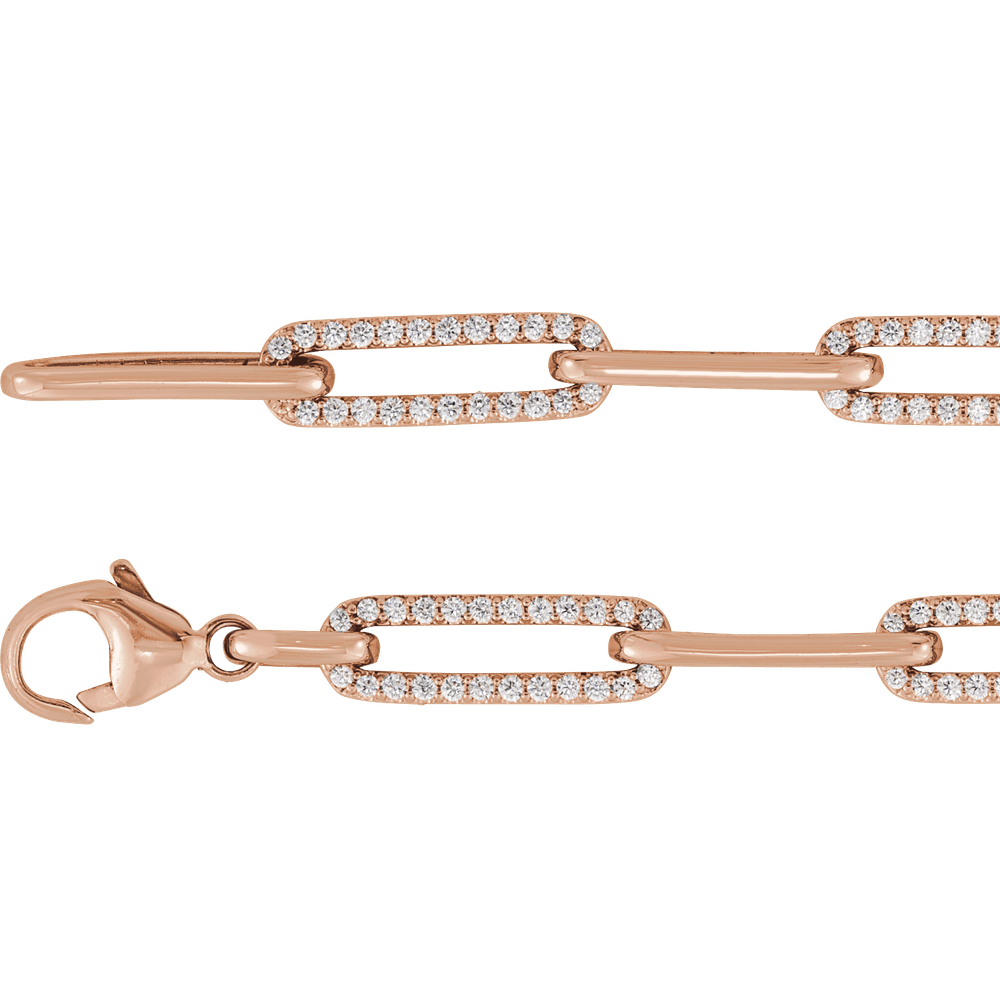 14K 1 CTW Lab-Grown Diamond Link