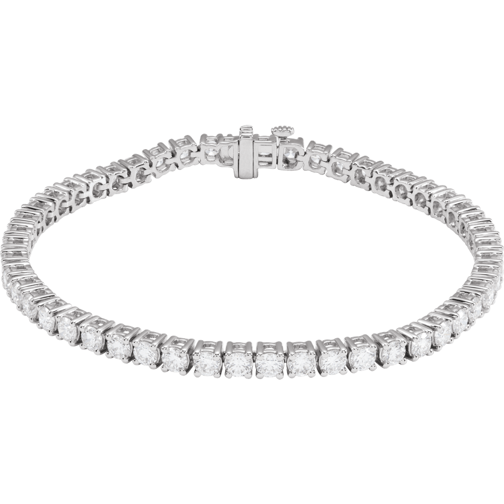 14k Lab Grown Tennis Bracelet