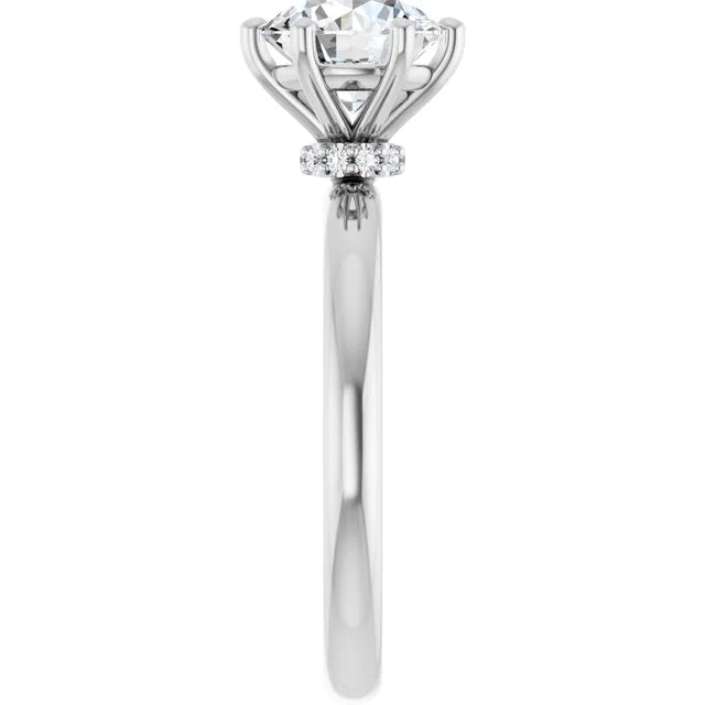 2.00ct VVS1 D Color Lab Diamond Solitaire 14K Gold