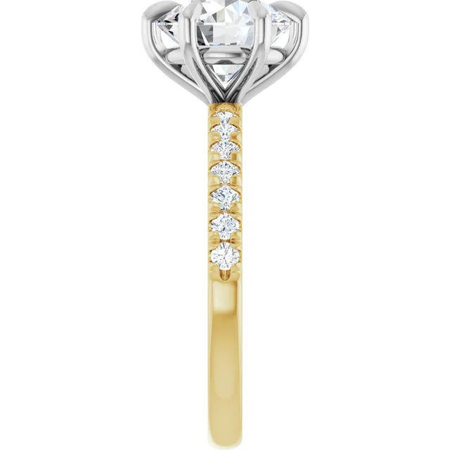 2.33ctw Round 6-Prong Solitaire Diamond Engagement Ring