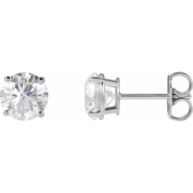 Lab-Grown Diamond Stud Earrings