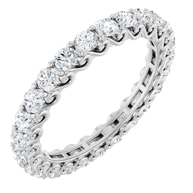 Diamond Eternity Band – 14K Gold
