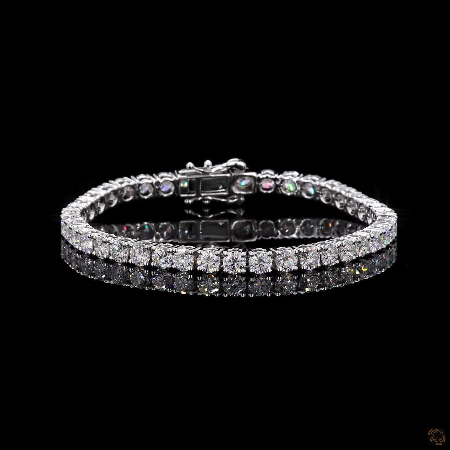Lab Grown Tennis Bracelet
