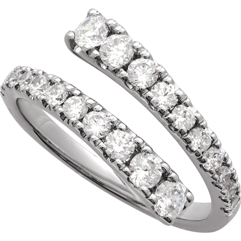 Split-Shank Lab Diamond Ring