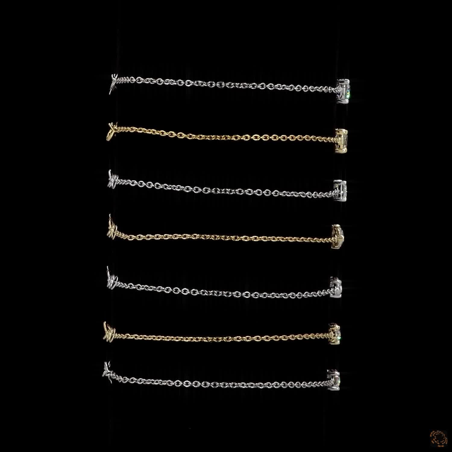 2ct Diamond 14K Gold Bracelet