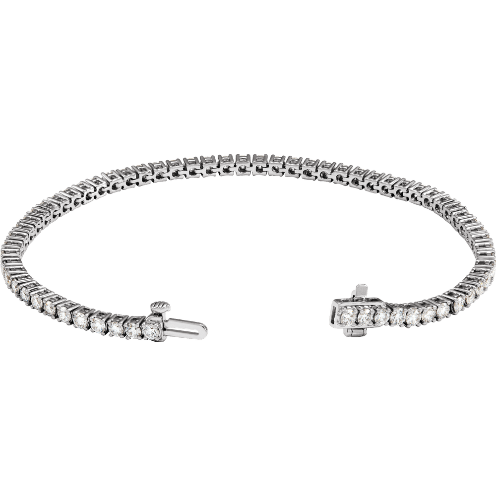 14k Lab Grown Tennis Bracelet