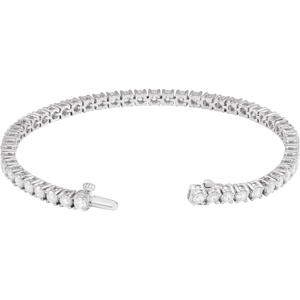 14k Lab Grown Tennis Bracelet