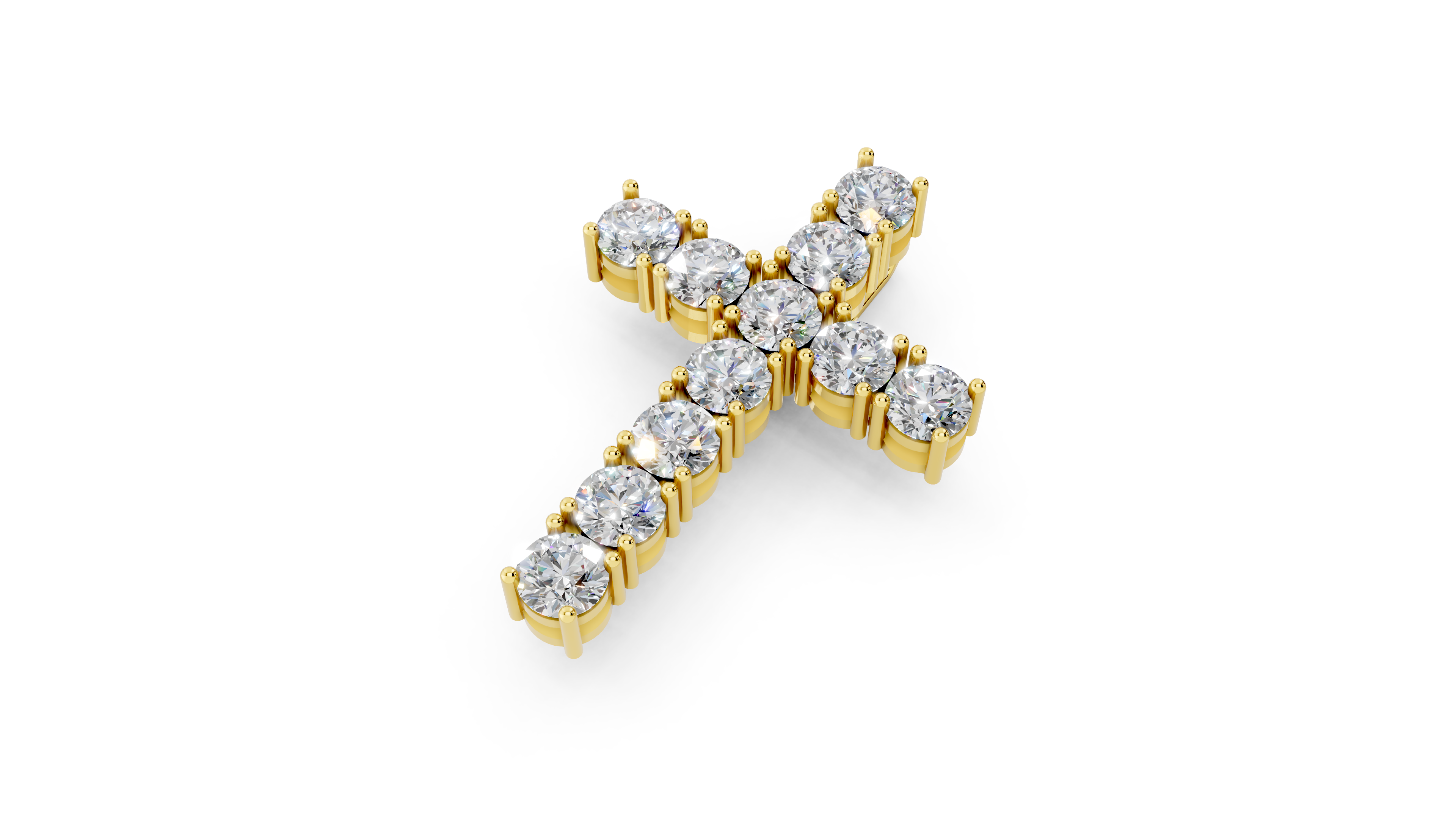 Diamond Cross Pendant