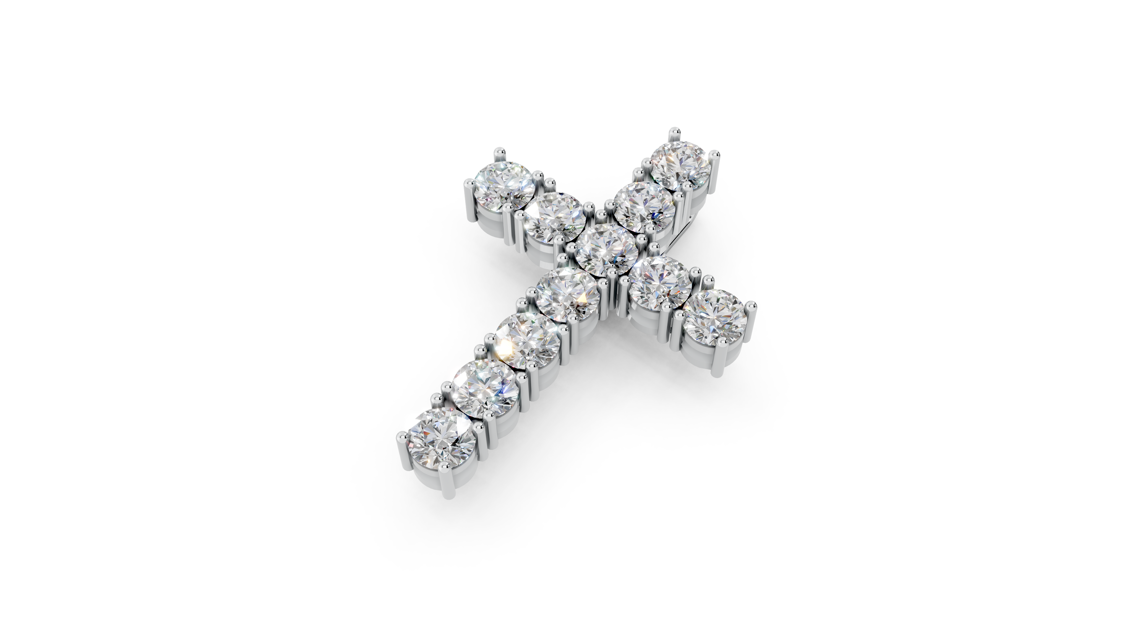 Diamond Cross Pendant